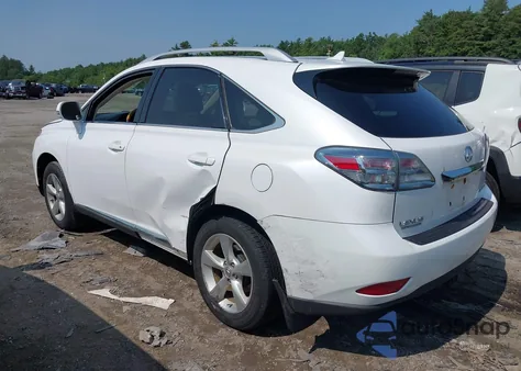 2010 Lexus Rx 350 from USA, damaged, VIN 2T2BK1BA8AC049898